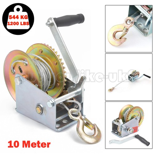 1200lb hand powered - hand, winch