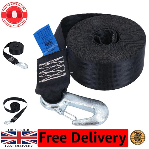 Secure winch strap - secure, –