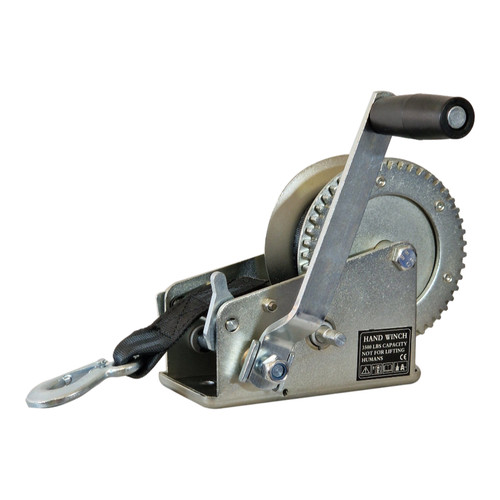 3500lbs manual trailer winch - manual,