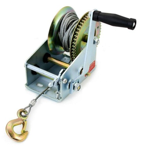 1200lb manual hand winch boat - manual,